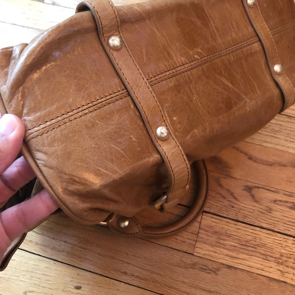 Miu Miu Bags Authentic Miu Miu Brown Soft Leather Bag Poshmark